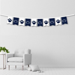 paw prints athletic logos string banner image